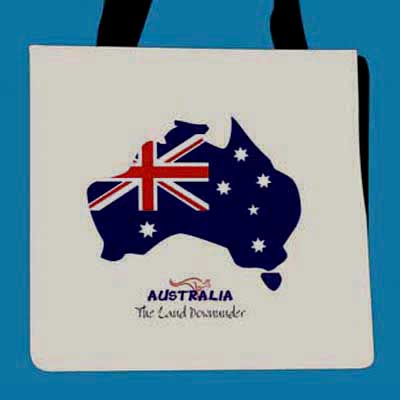 Non-Woven Bag Aust Map